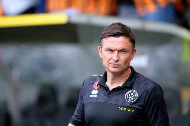 Sheff Utd boss Paul Heckingbottom