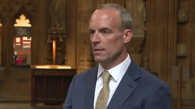 Deputy Prime Minister Dominic Raab