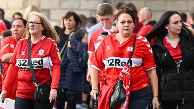 Middlesbrough fans