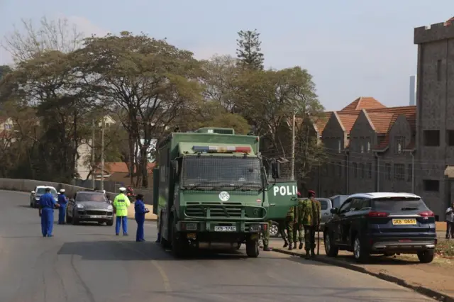 Roads have been cleared ahead of Kenya's Supreme Court ruling