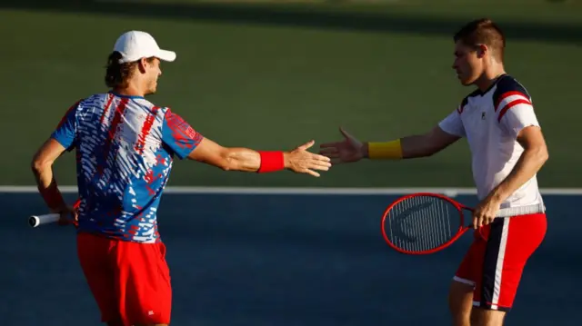 Neal Skupski and Dutchman Wesley Koolhof