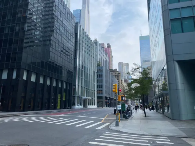 Manhattan street view