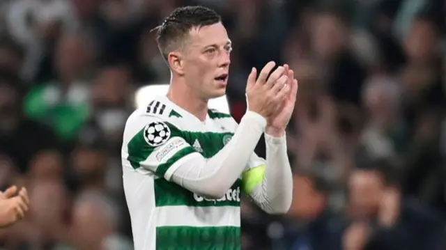 Celtic captain Callum McGregor
