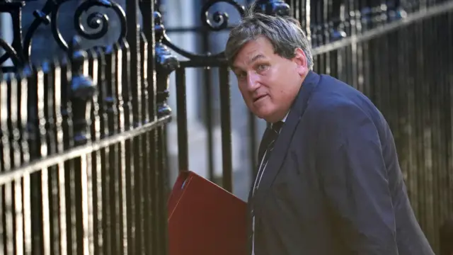 Education Secretary Kit Malthouse arriving in Downing Street this morning