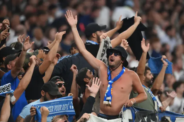 Marseille fans