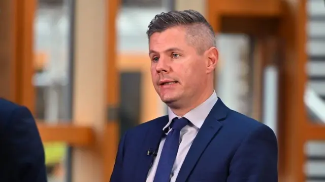 Derek Mackay was transport minister when Ferguson Marine was awarded the contract