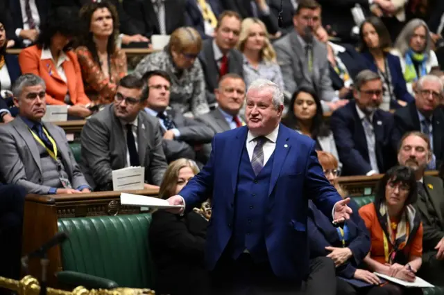 Ian Blackford speaks in the Commons