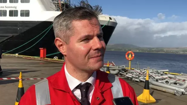 Derek Mackay was transport minister when Ferguson Marine was awarded the contract