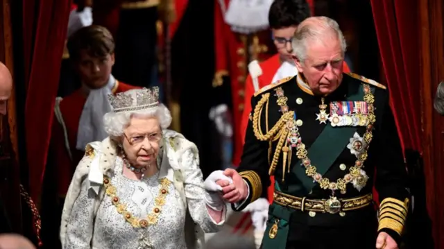 The Queen and Prince Charles