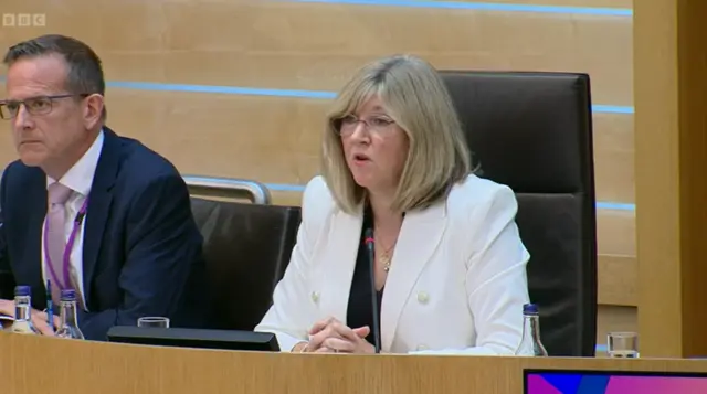 Presiding Officer Alison Johnstone