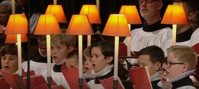 Choir at Service of Remembrance in St Paul's Cathedral