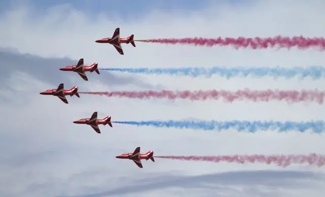 Red arrows