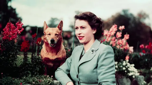 Queen Elizabeth II at Balmoral Castle, 28 September 1952