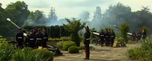 Gun Salute in Belfast