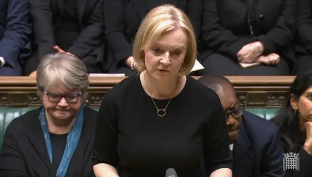 Liz Truss in Commons