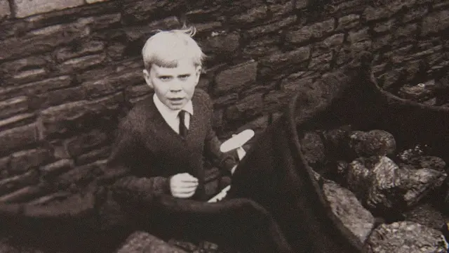 Jeff Edwards as a child