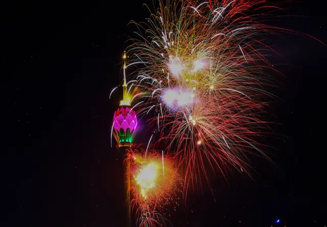 Celebrations in Colombo, Sri Lanka