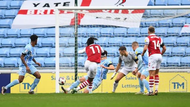 Antoine Semenyo scores