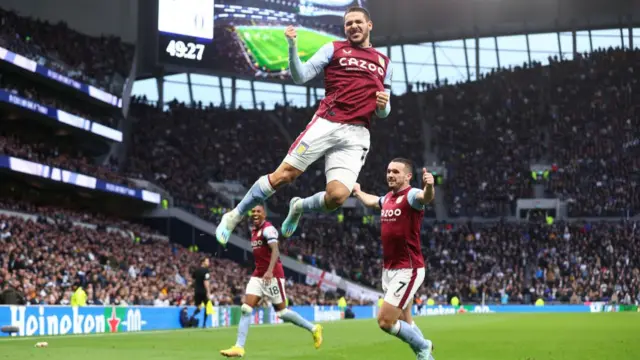 Tottenham 0-1 Aston Villa