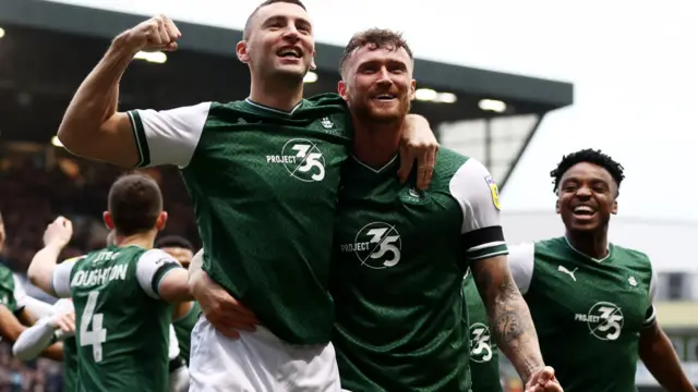 Plymouth celebrate