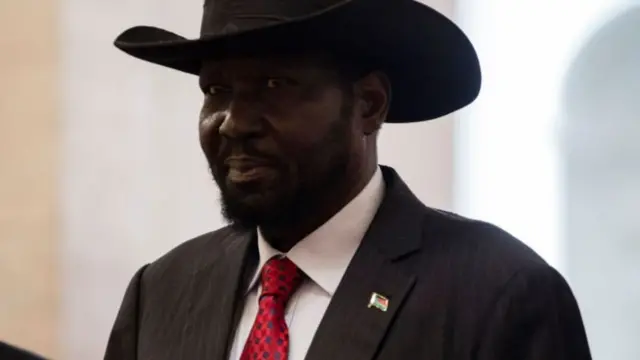 South Sudan president Salva Kiir