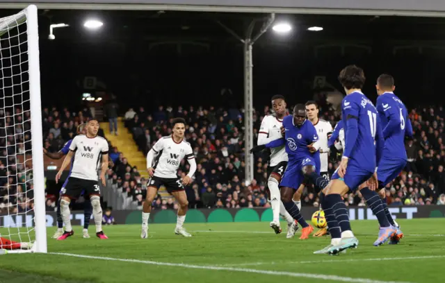 Kalidou Koulibaly scores for Chelsea