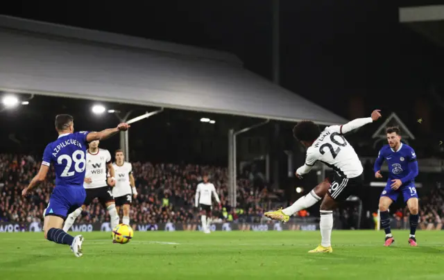 Willian scores for Fulham