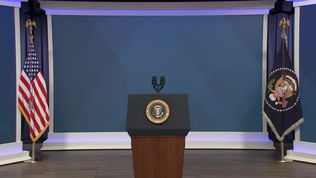 White House podium