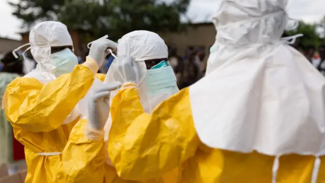 Uganda health workers