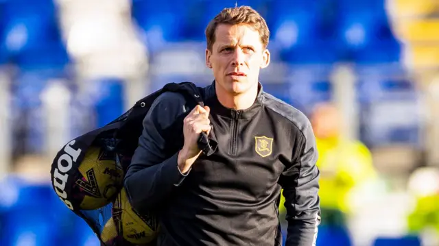 Livingston coach Christophe Berra