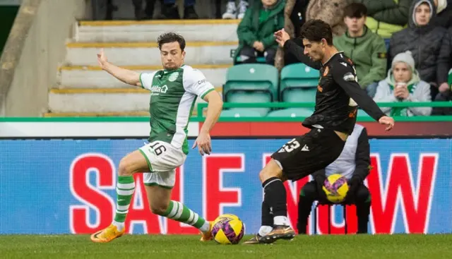 Ian Harkes scores Dundee United's second goal