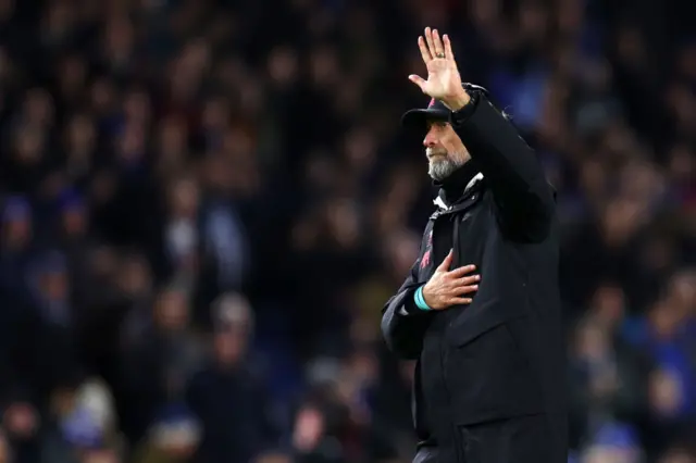 Jurgen Klopp apologises to Liverpool fans after their heavy defeat to Southampton.