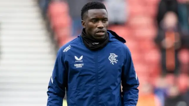 Rangers forward Fashion Sakala