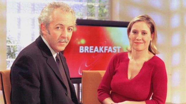 Jeremy Bowen (left) and Sophie Raworth