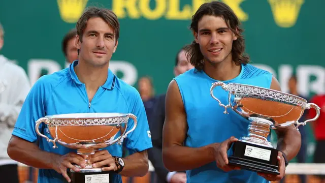 Tommy Robredo and Rafael Nadal