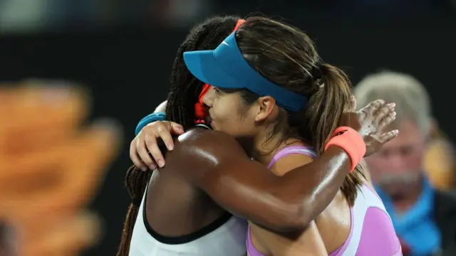 Coco Gauff and Emma Raducanu