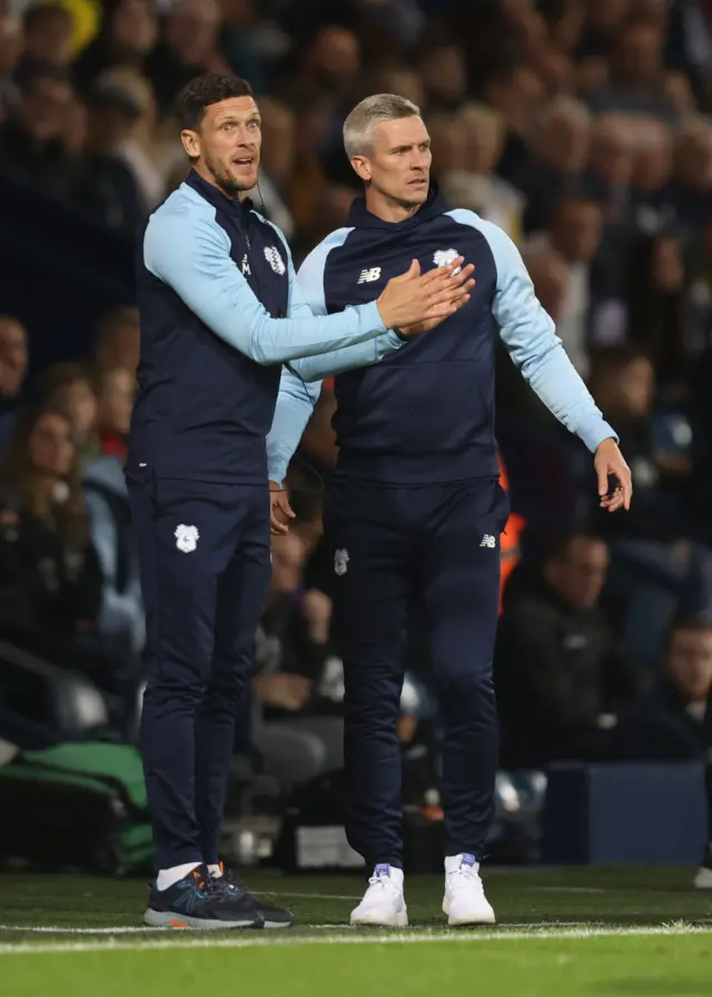 Mark Hudson and Steve Morison