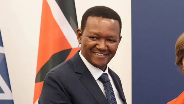 Kenya Foreign Minister Alfred Mutua