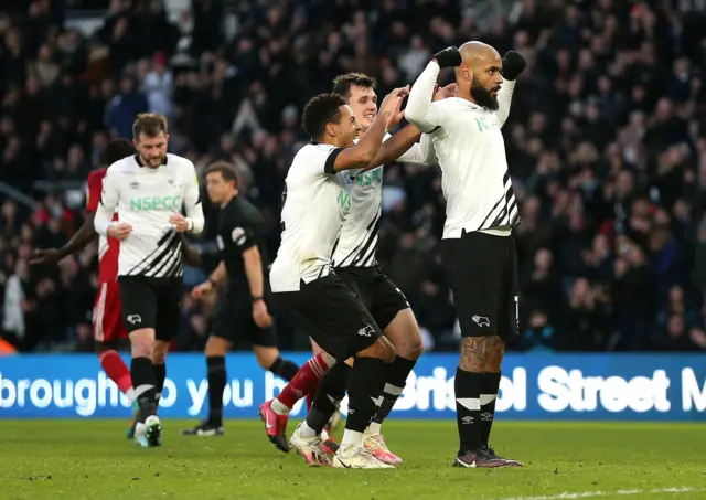 Derby celebrate