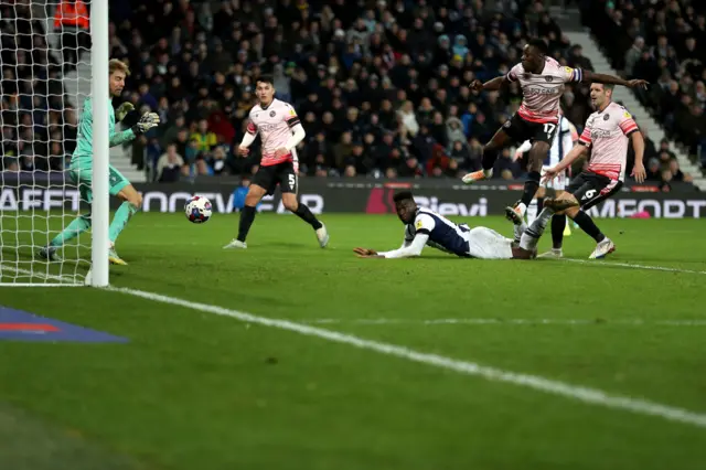 Daryl Dike scores for West Brom