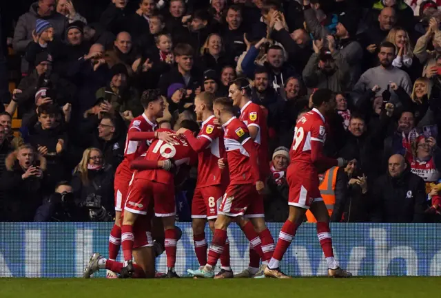 Middlesbrough celebrate