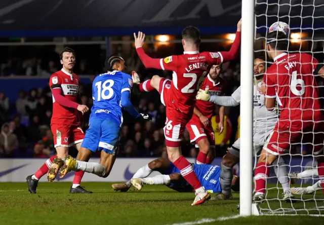 Tahith Chong scores for Birmingham