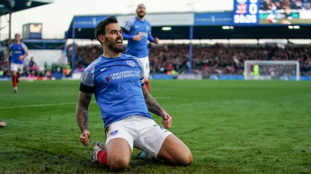 Marlon Pack celebrates