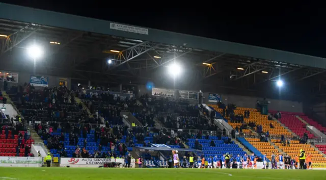 McDiarmid Park main stand