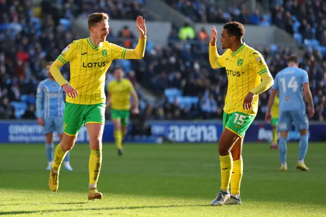 Kieran Dowell celebrates his goal