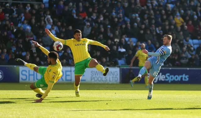 Jamie Allen scores for Coventry