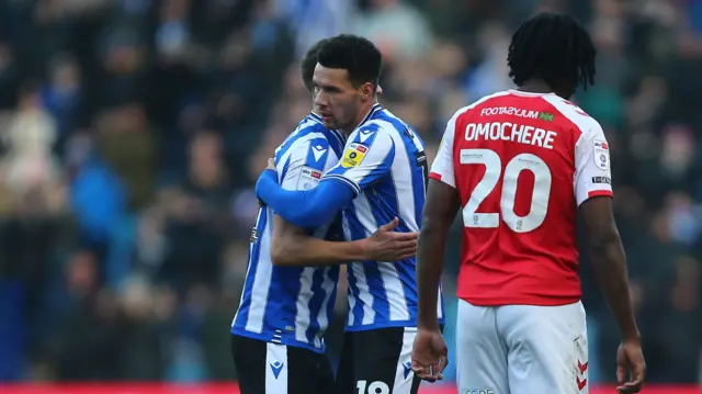 Sheff Wed celebrate