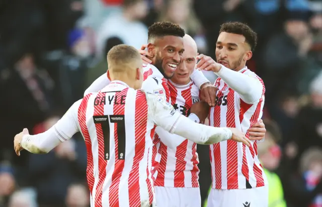 Stoke celebrate