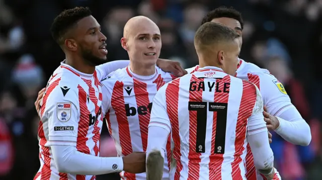 Stoke celebrate