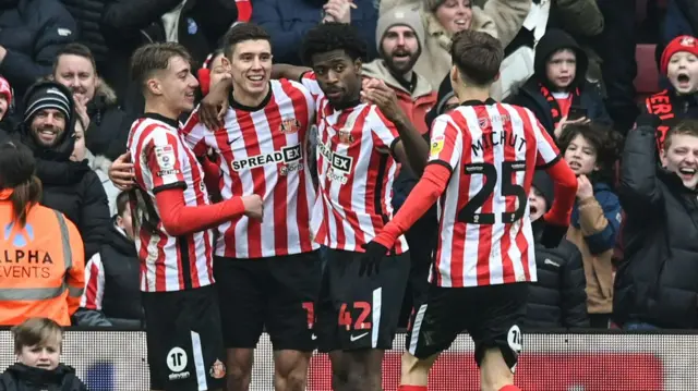 Sunderland celebrate